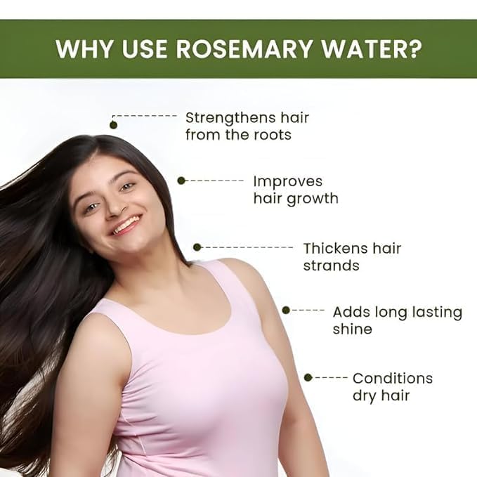 Alps Organic Rosemary Water Spray - 100 ml (Pack of 2)