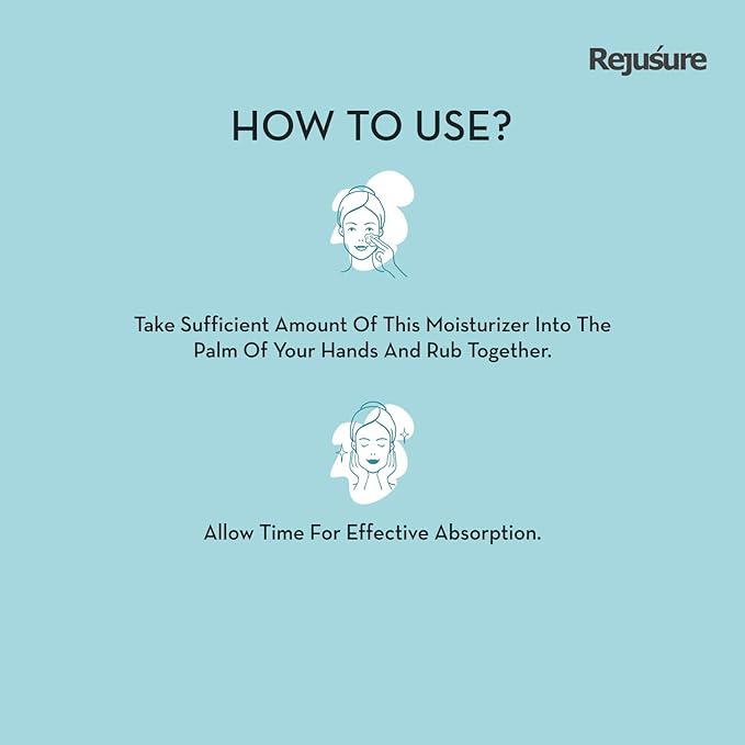 Rejusure Alpha Arbutin 2% + Hyaluronic Acid 2% Face Moisturizer - 50 Ml