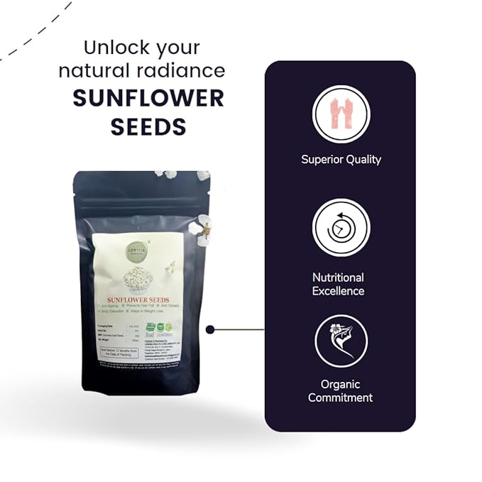 Lewisia In Organics Sunflower Seeds - 180 gms