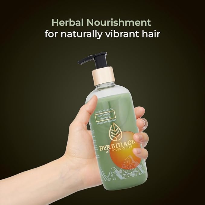 Herbmagic Herbal Shampoo for Hair Growth - 300 Ml
