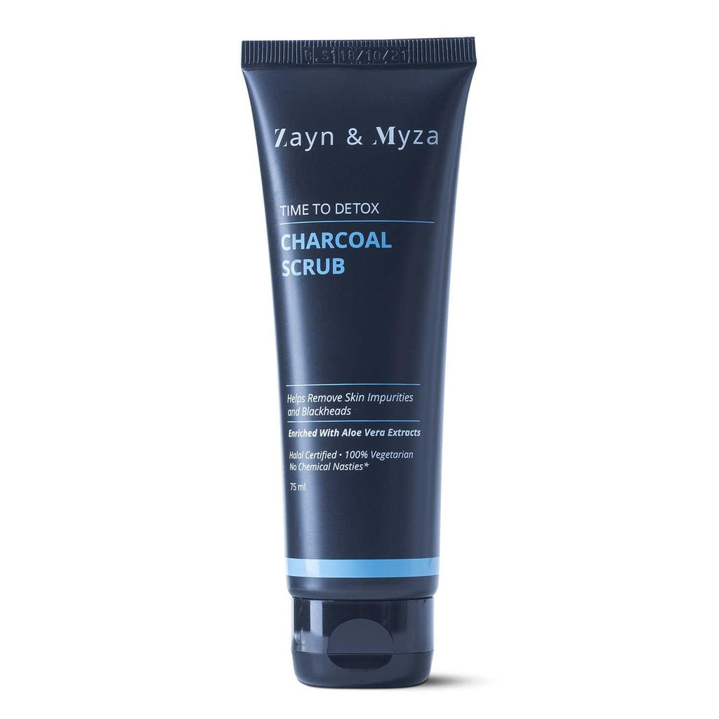 ZM Zayn & Myza Charcoal Face Scrub - 75 ml