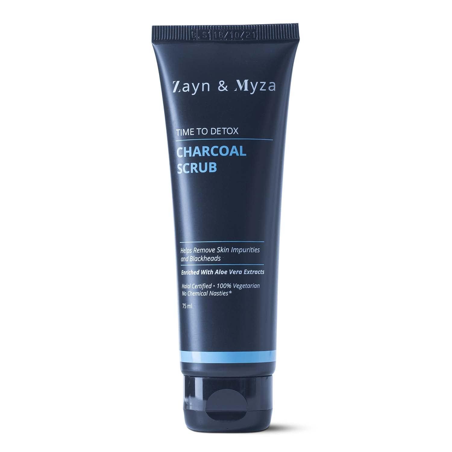 ZM Zayn & Myza Charcoal Face Scrub - 75 ml