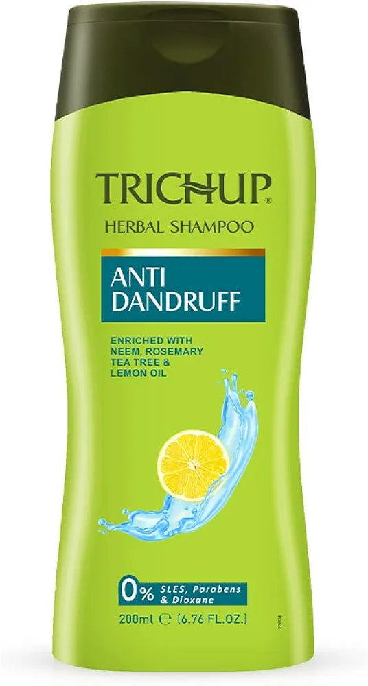 Trichup Anti Dandruff Herbal Shampoo With Neem, Rosemary & Tea Tree Oil 200 ml