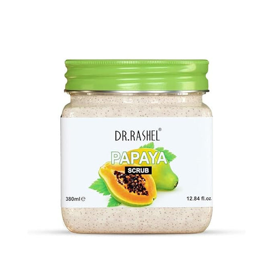 Dr.Rashel Scrub For Face & Body Papaya Scrub - 380 ml