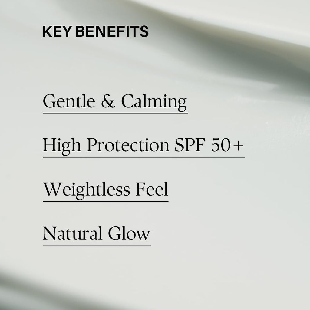 d'alba Piedmont Italian White Truffle Waterfull Mild Sunscreen, Vegan Skincare, Mineral With Spf 50+ Pa++++, Non-Nano, Suitable For Sensitive Skin, Gentle And Light Finish - 50ml