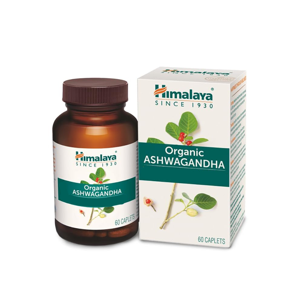 Himalaya Organic Ashwagandha 670mg - 60 caps