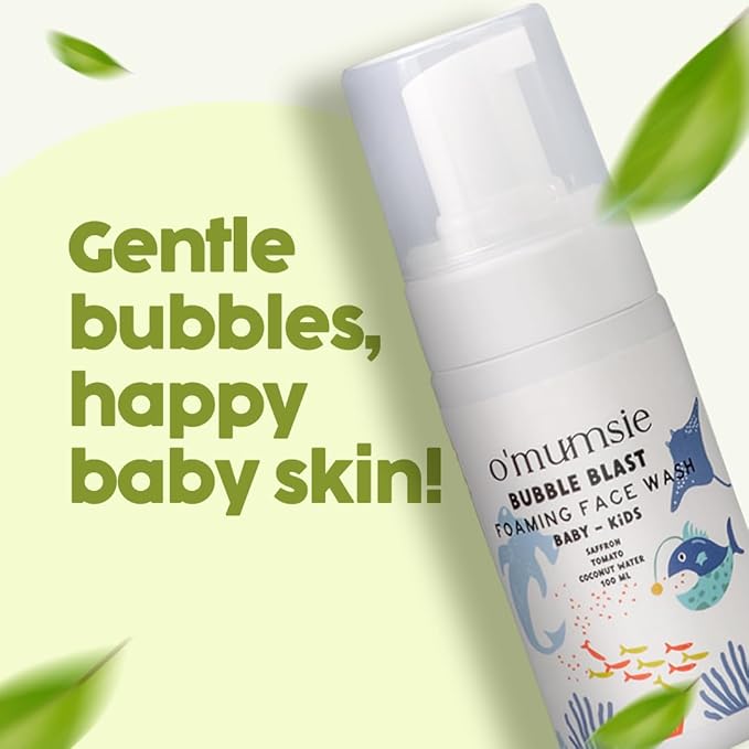 Omumsie's Bubble Blast Kids Foaming Face Wash - 100 ml