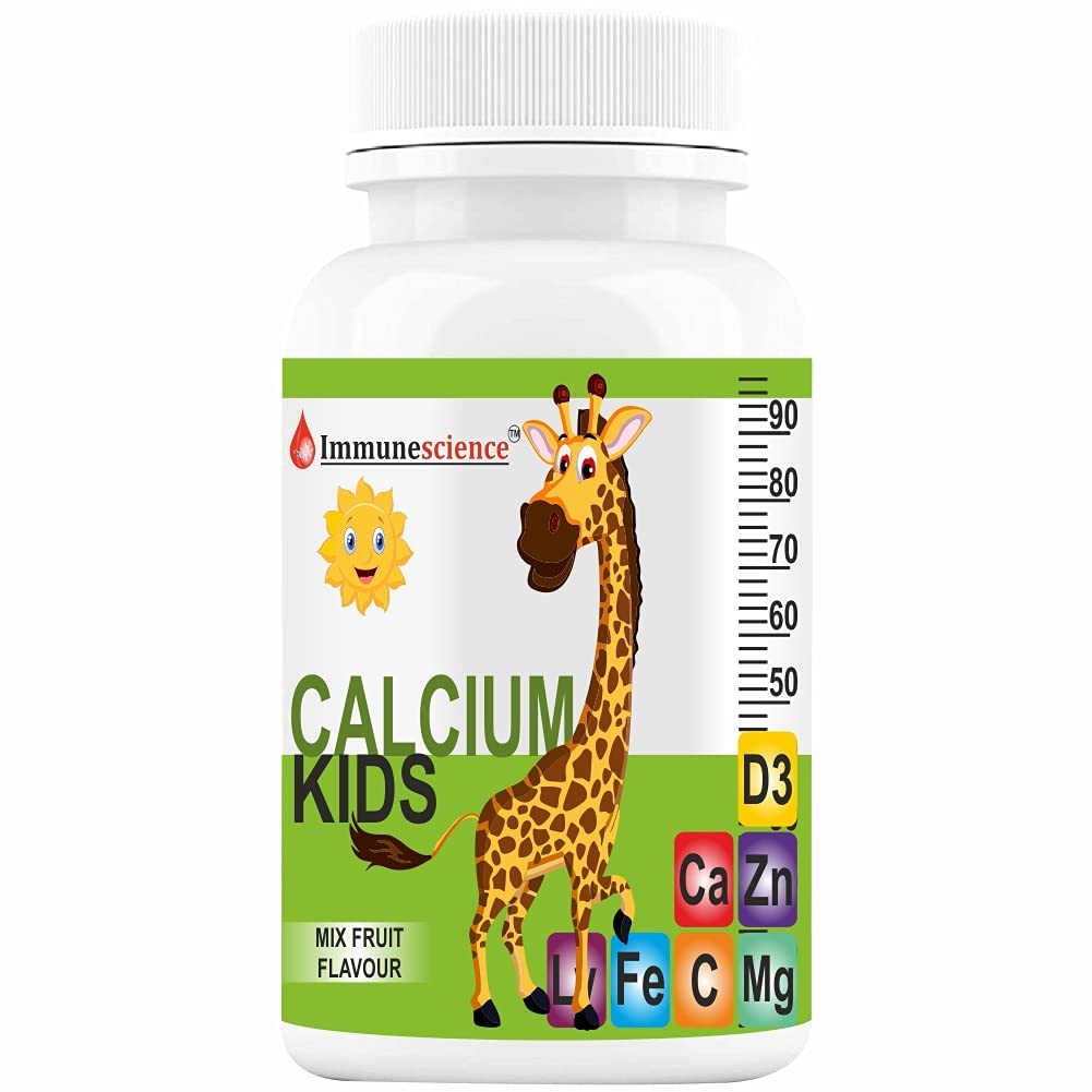 Immunescience Calcium For Kids Tablets - 90 tabs