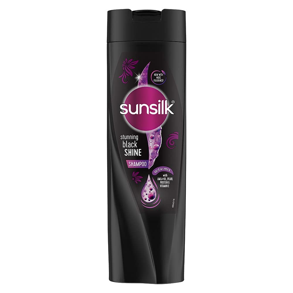 Sunsilk Stunning Black Shine Shampoo - 360 ml