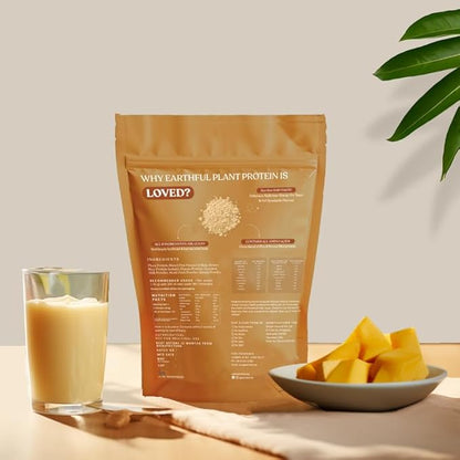 Earthful Honest Plant Protein Alphonso Mango - 504 gms