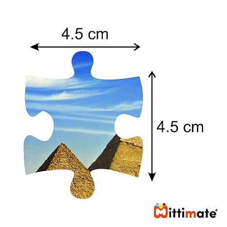 Mittimate Giza Plateau Jigsaw Puzzle Game for Kids Age 4 to 6 Old 36 Pieces Puzzle Toy Birthday Gift for Children