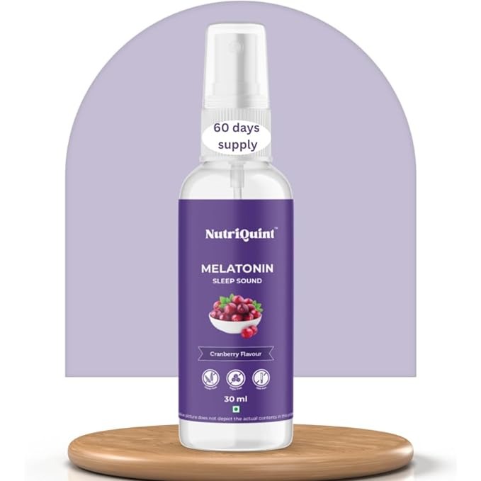 NutriQuint Sleep Melatonin Spray for Men & Women - 30 ml