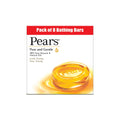 Pears Pure & Gentle Bathing Soap Bar 125 g (Combo Pack of 8) Moisturizing Glycerin Soap for Soft|| Glowing Skin & Body - Paraben Free|| For Men & Women