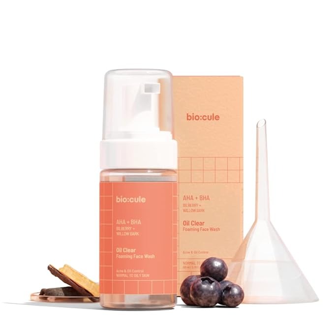 Biocule Oil Clear Foaming Face Wash - 100 ml