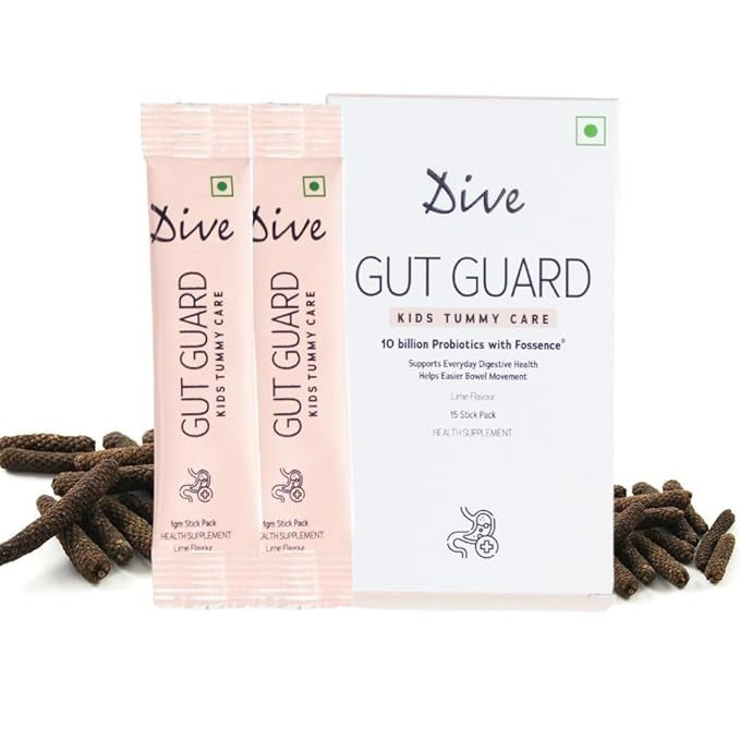 Dive Gut Guard Kids Tummy Care -pre & Probiotic - 15 Sticks