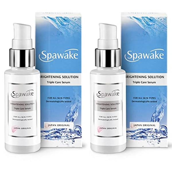 Spawake Face Serum Brightening Triple Care With Vitamin C & B3 & E - 50 ml