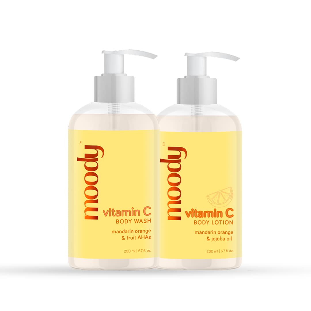 Moody Vitamin C for your Body- Body Wash & Lotion Gift Bundle