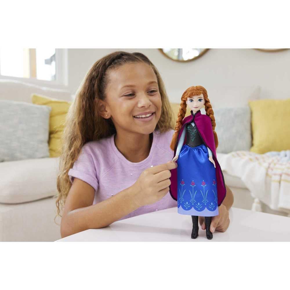Mattel Princess Dolls Anna Posable Fashion Doll 1 with Signature Clothing and Accessories