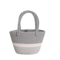 Womens Stylish Straw & Polyester Tote Handbag for Office Travel