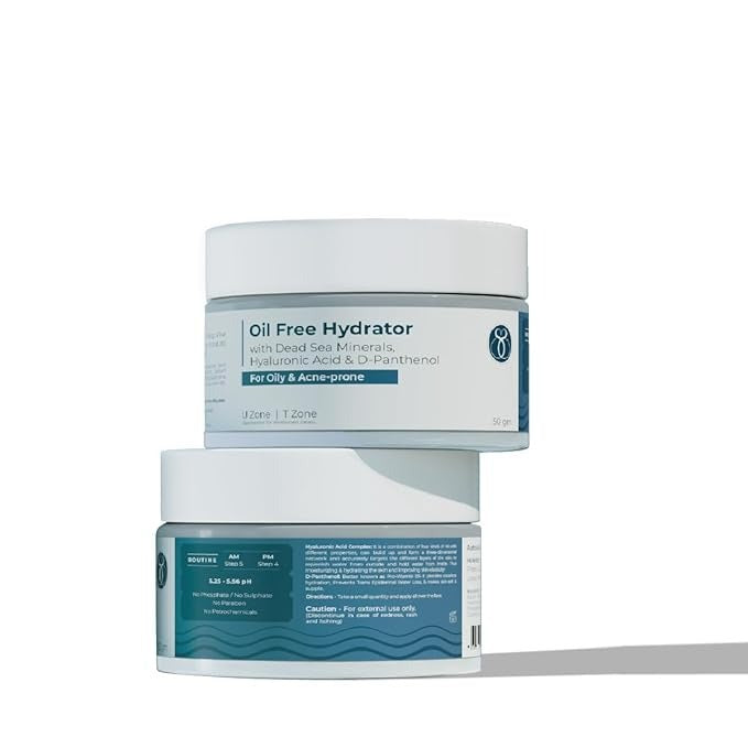 SEASOUL Oil Free Hydrator Face Moisturizer With Dead Sea Minerals Hyaluronic Acid & D-Panthenol - 50 ml