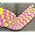 Artificial Marigold Fluffy Flowers Garlands Pack of 5 Yellow and Baby Pink