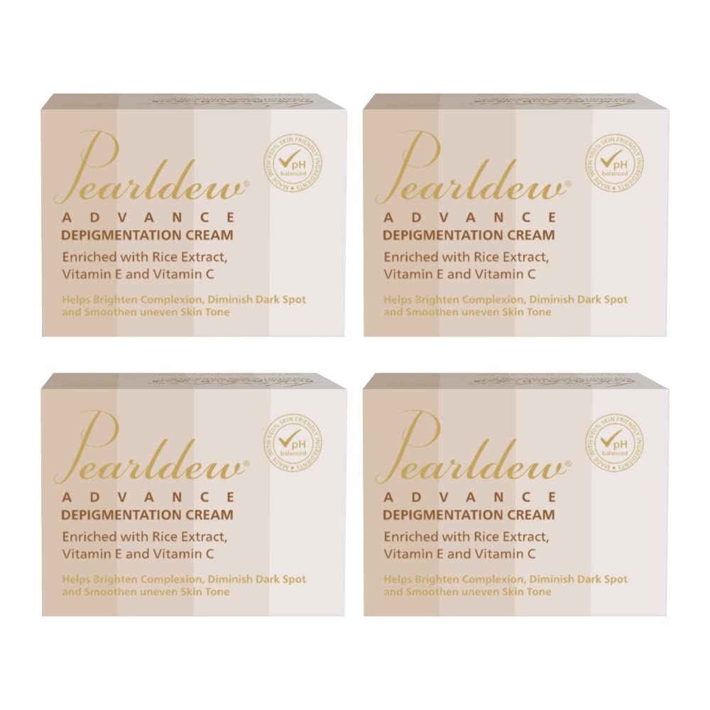 Pearldew Advance De-pigmentation Cream - 50 Gms | Pack of 4