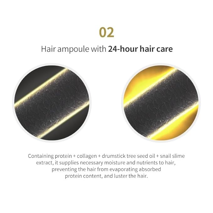 La'dor Snail Sleeping Hair Ampoule - 20 Ml