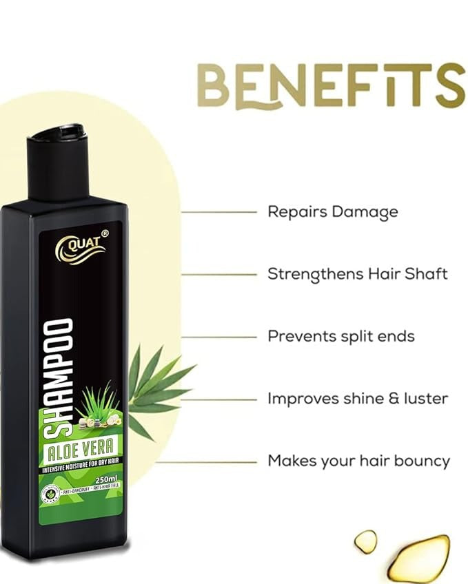 Quat Aloe Vera Hair Shampoo - 250 ml