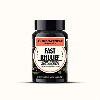 Curegarden Natural Rhulief Softgels