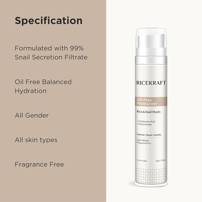 Ricekraft Oil Free Moisturizer - 55 gms