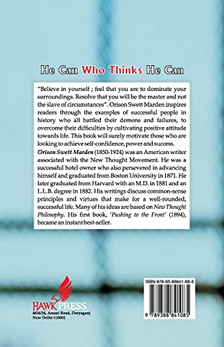 He Can Who Thinks He Can