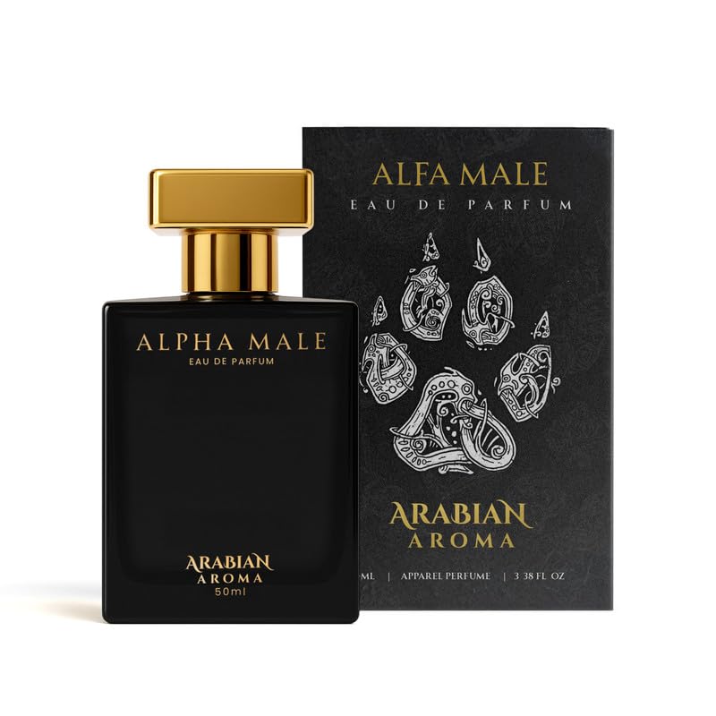 Arabian Aroma Alpha Male Eau de Parfum â€“ Long Lasting Perfume for Man â€“ Mens Perfumes Long Lasting â€“ 50ml