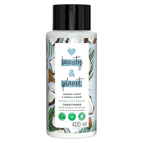Love Beauty & Planet Coconut Water & Mimosa Flower Natural Conditioner - 400 ml