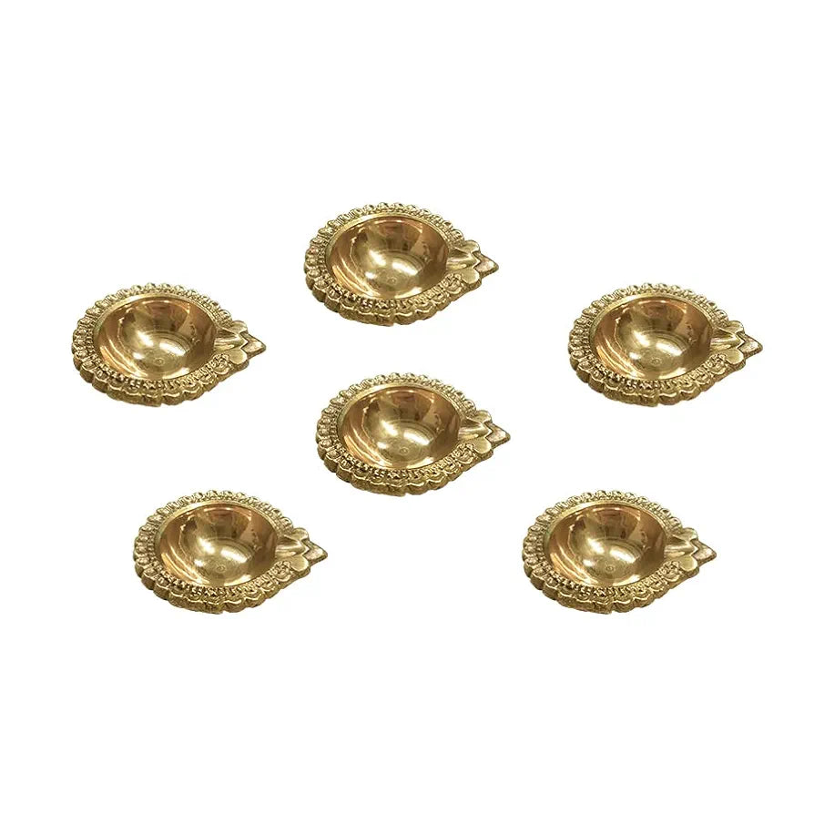 Shubhkart Nitya Brass Dhan Kuber Diya for Daily 180Gm