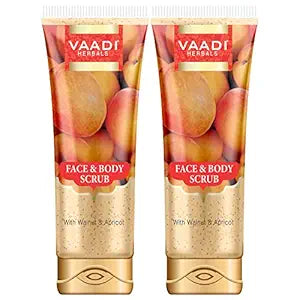 Vaadi Herbals Face and Body Scrub - 110 gms (Pack of 2)