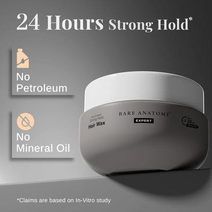 Bare Anatomy Expert 24 Hours Strong Hold Hair Wax - 100 gms