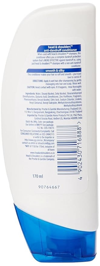 Head & Shoulders  Anti Dandruff Conditioner - 170 ml