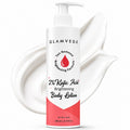 Glamveda Body Lotion with 2% Kojic Acid & Alpha Arbutin 200ml Pack of 1 | 24hr Deep Moisturizer for Dry Skin, Nourishes & Protect Skin | Remove Dark Spots, Pigmentation, Tan Removal | Non Greasy | All Skin Type