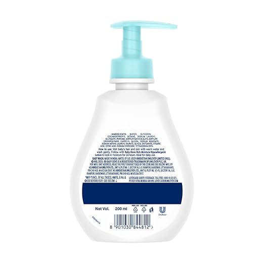 Baby Dove Rich Moisture Hair to Toe Baby Wash - 200 ml
