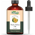 Organic Zing Musk Melon (Cucumis Melo) Oil | Carrier Oil for Aroma, Skincare & Massage - 118 Ml