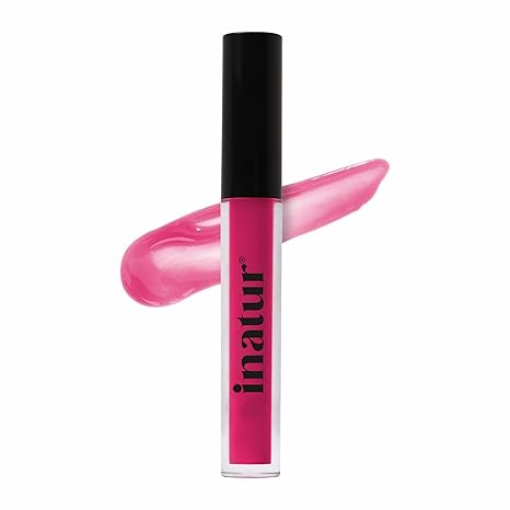 Inatur Attitude Lip Gloss Shiny Lips Suitable For All Tones - 2 ml