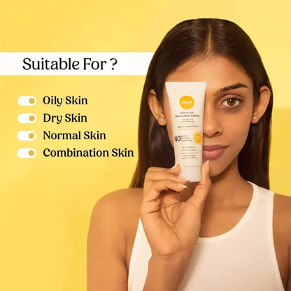 Vilvah Melt-In-Milk Sunscreen For All Skins Spf 50 Pa+++  - 50 ml