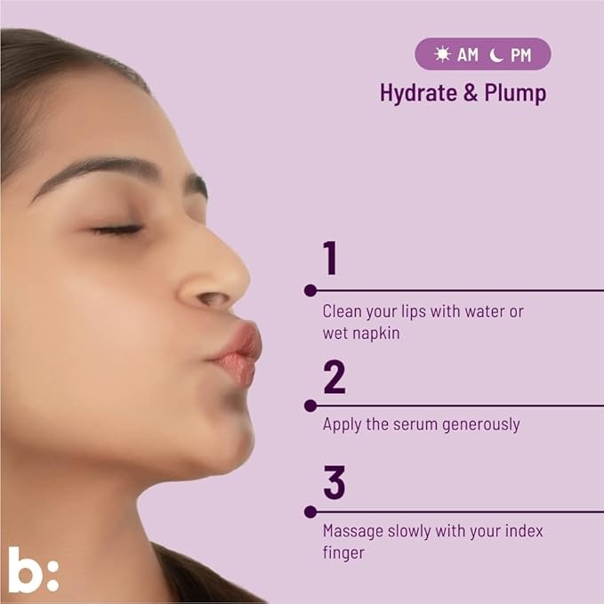 Biocule Plump Lip Serum for Lip Plumping - 10 ml