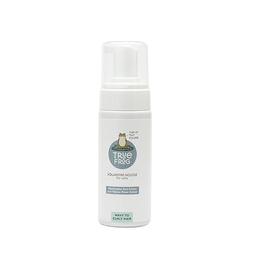 True Frog Volumizing Hair Mousse For Curly Wavy Hair - 150 ml