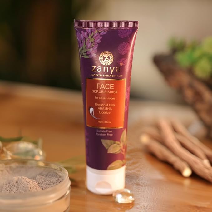 Zanya Face Scrub & Mask - 75 Gms