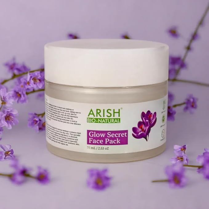 Arish Bio-naturals Glow Secret Face Pack - 75 Ml