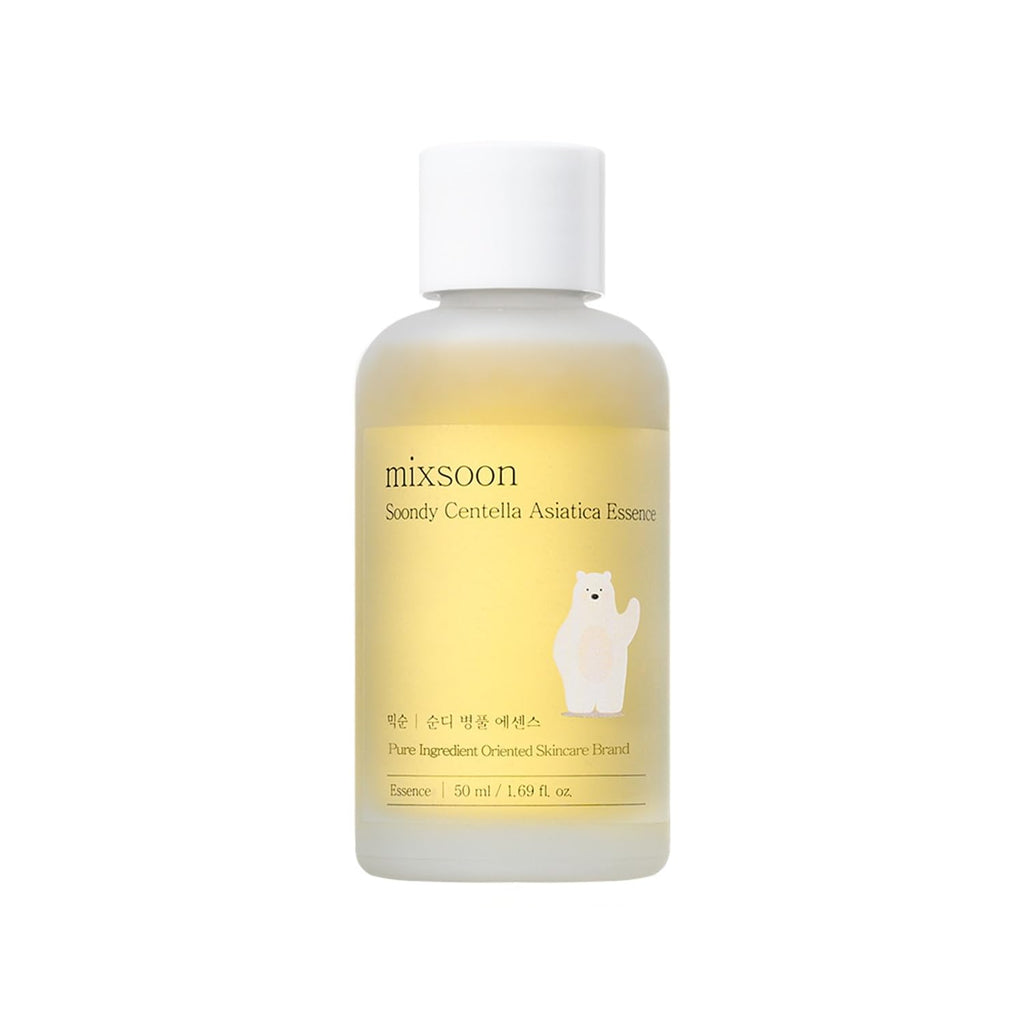 mixsoon Soondy Centella Asiatica Essence â€“ Travel-Friendly Calming Essence 50ml