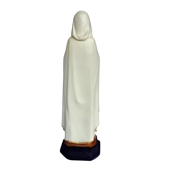 Newven Polymarble Rosa Mistica Catholic Wall Decorative Christian Statues