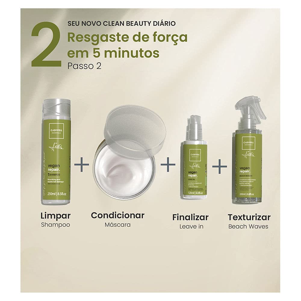 CADIVEU Vegan repair leave-in (120ml)
