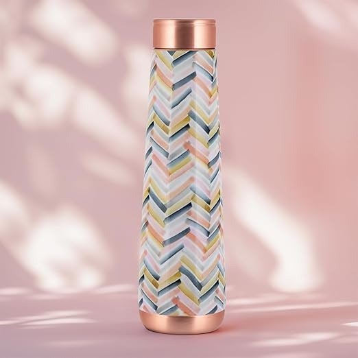 Borosil Arth Skylar Copper Bottle 800ml